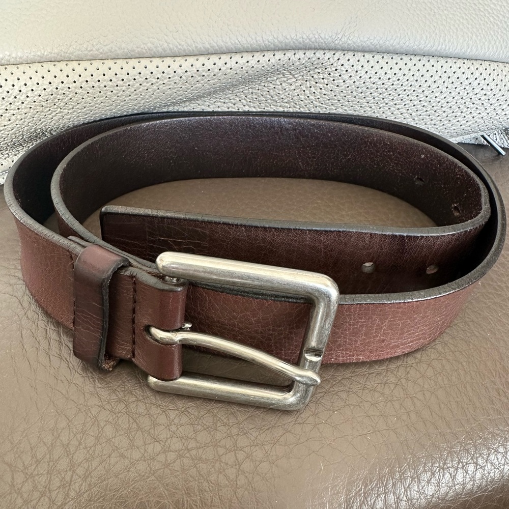 Men's Soft Calvin Klein  Leather Belt